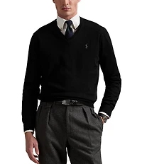 Polo Ralph Lauren Washable Wool V-Neck Sweater