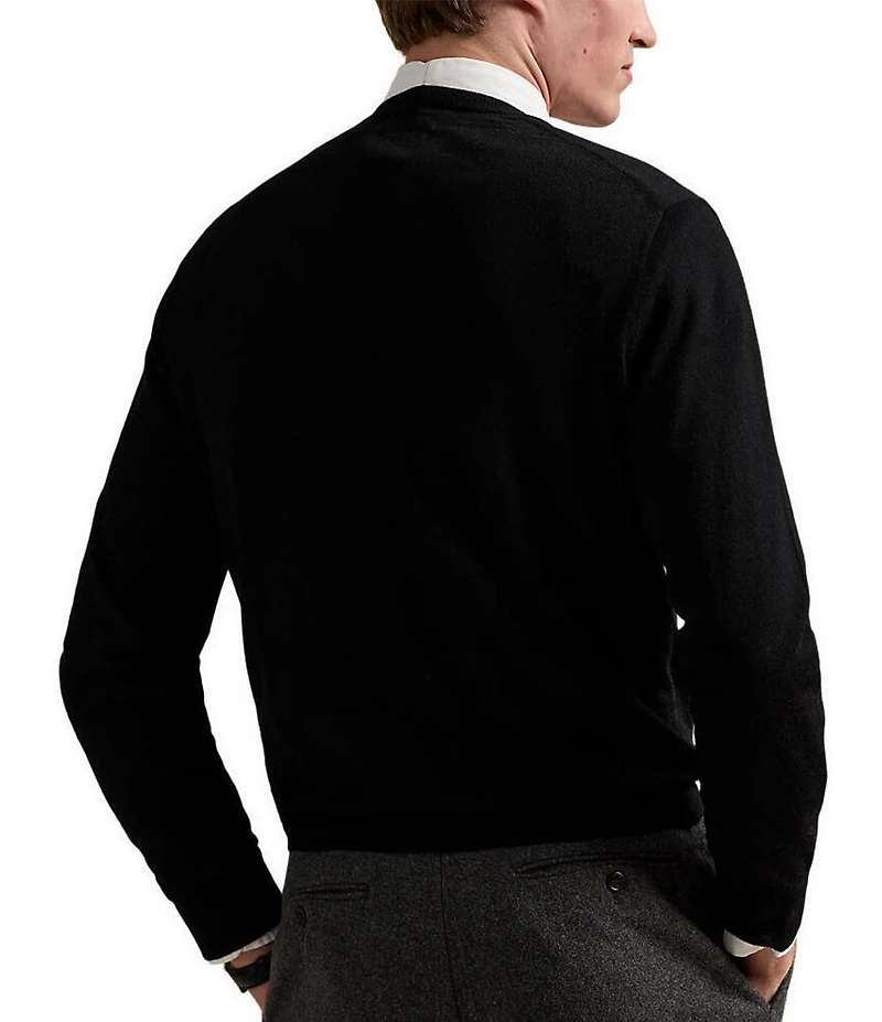 Polo Ralph Lauren Washable Wool V-Neck Sweater