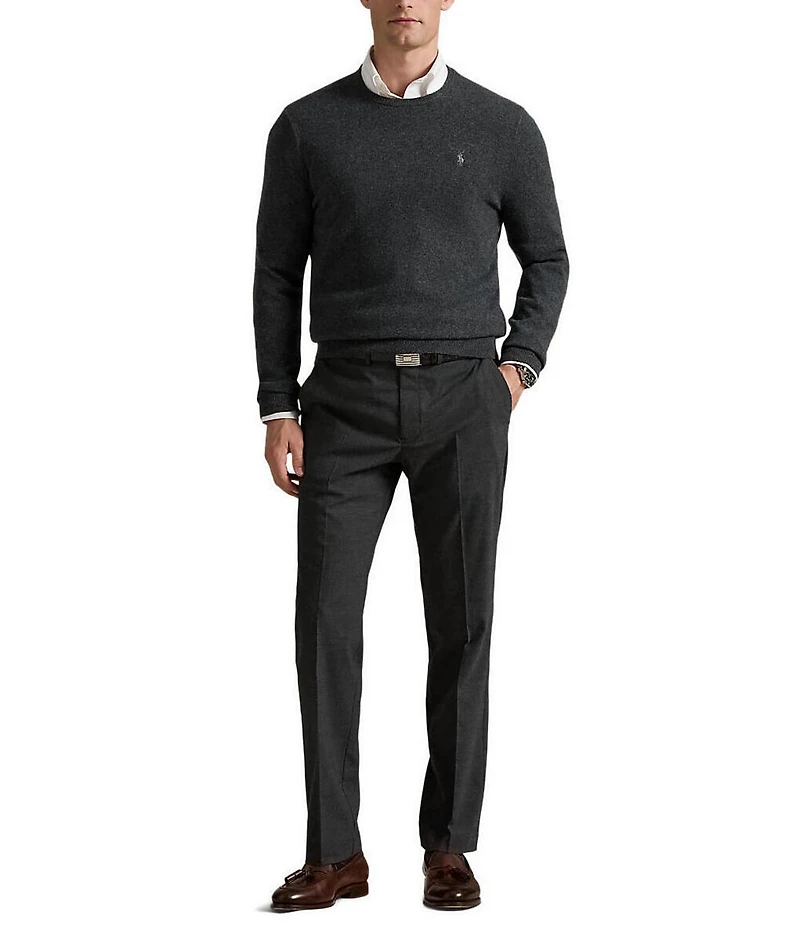 Polo Ralph Lauren Weekday Solid Flat Front Stretch Pants