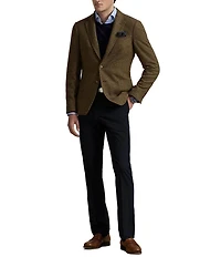 Polo Ralph Lauren Weekday Solid Flat Front Stretch Pants