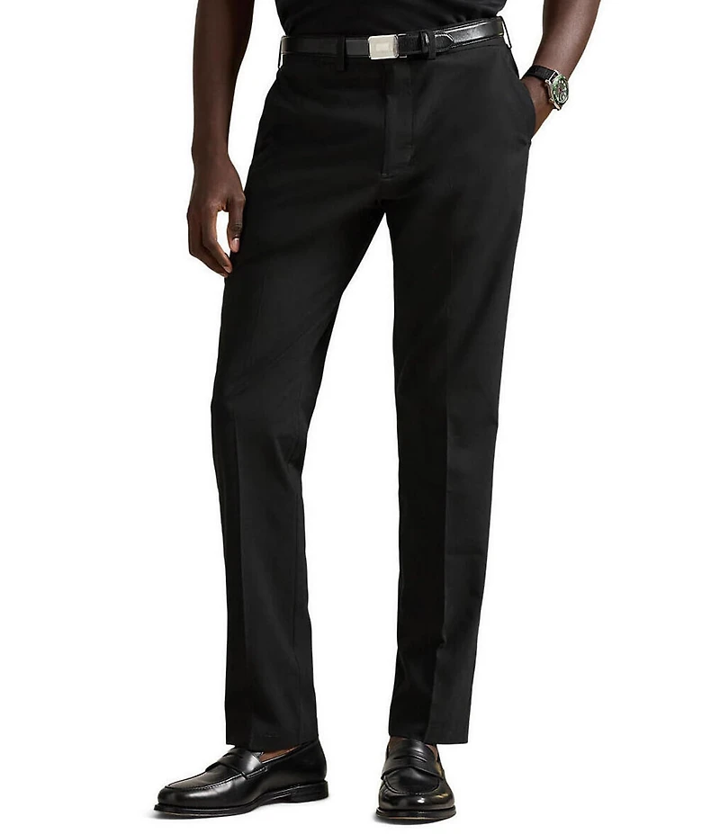 Polo Ralph Lauren Weekday Solid Flat Front Stretch Pants