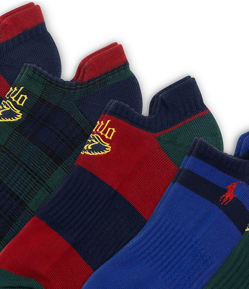 Polo Ralph Lauren Winged/Polo Player Low-Cut Socks 6-Pack