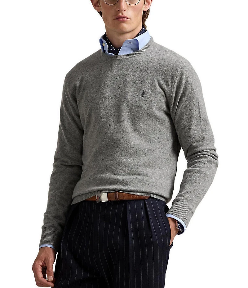 Polo Ralph Lauren Wool Crewneck Sweater