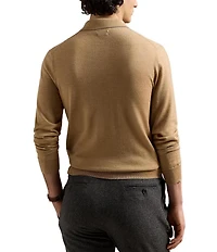 Polo Ralph Lauren Wool Long Sleeve Polo Sweater