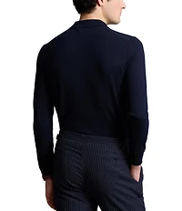 Polo Ralph Lauren Wool Long Sleeve Polo Sweater