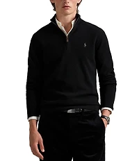 Polo Ralph Lauren Wool Quarter-Zip Sweater