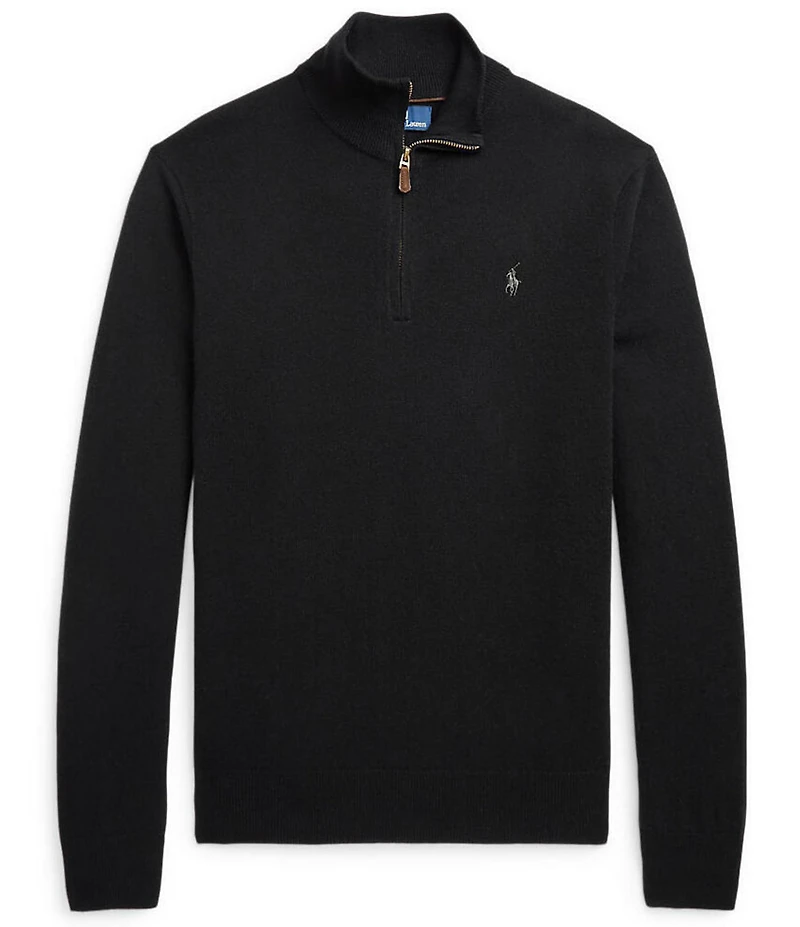 Polo Ralph Lauren Wool Quarter-Zip Sweater
