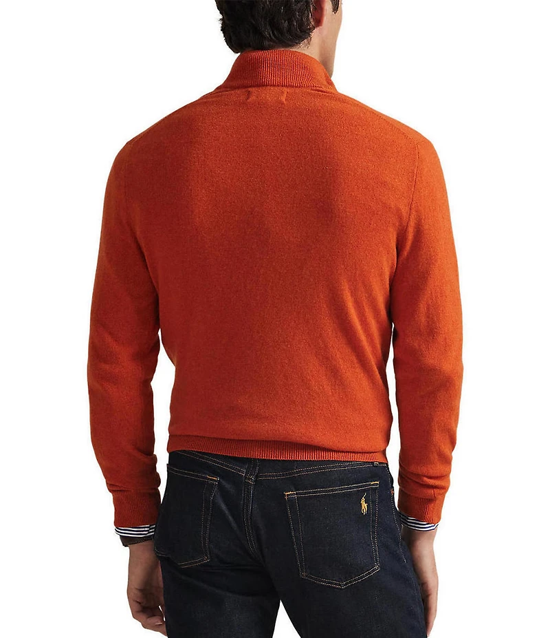 Polo Ralph Lauren Wool Quarter-Zip Sweater