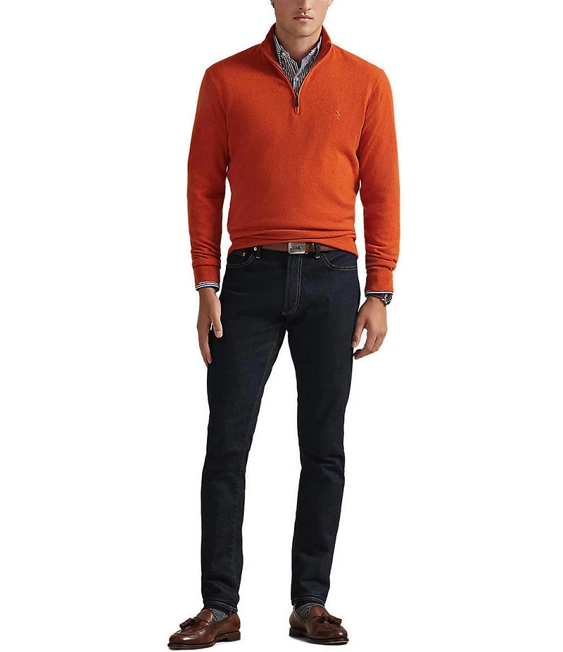 Polo Ralph Lauren Wool Quarter-Zip Sweater