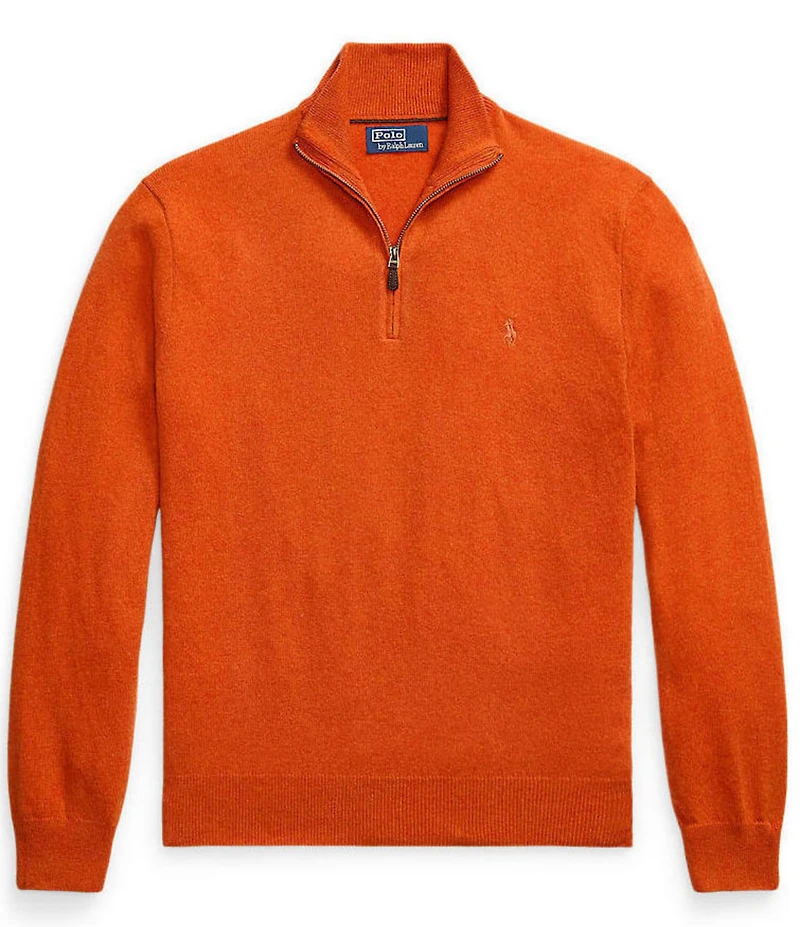 Polo Ralph Lauren Wool Quarter-Zip Sweater