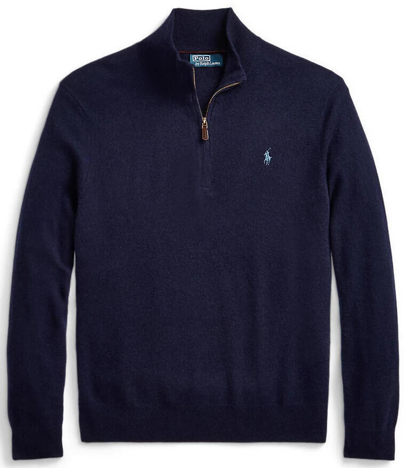 Polo Ralph Lauren Wool Quarter-Zip Sweater