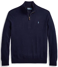 Polo Ralph Lauren Wool Quarter-Zip Sweater