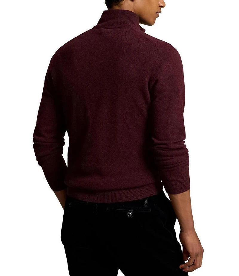 Polo Ralph Lauren Wool Quarter-Zip Sweater