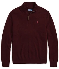 Polo Ralph Lauren Wool Quarter-Zip Sweater