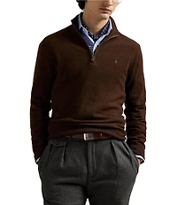Polo Ralph Lauren Wool Quarter-Zip Sweater