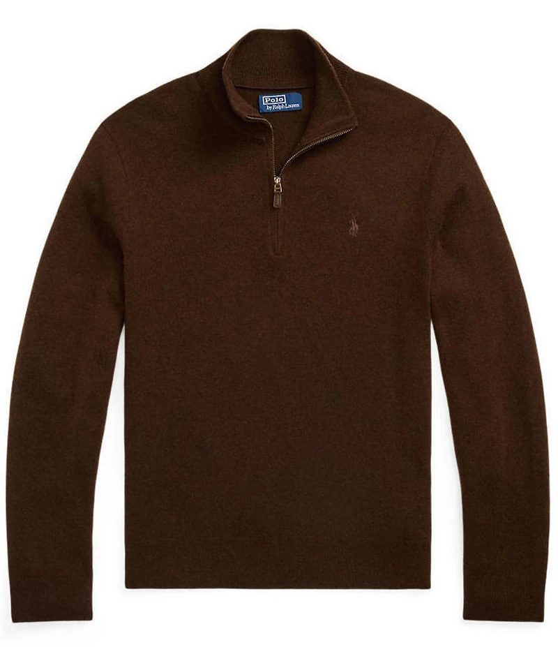 Polo Ralph Lauren Wool Quarter-Zip Sweater