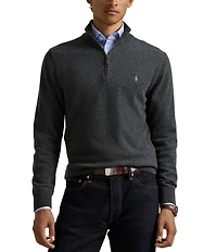Polo Ralph Lauren Wool Quarter-Zip Sweater