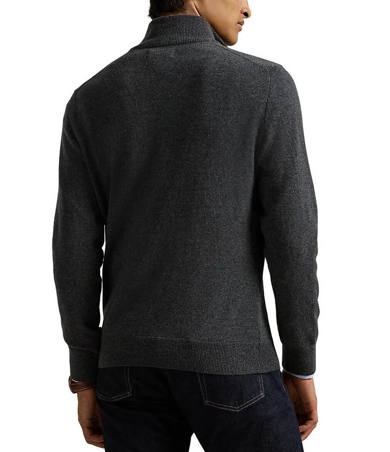 Polo Ralph Lauren Wool Quarter-Zip Sweater