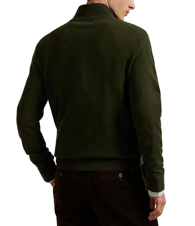 Polo Ralph Lauren Wool Quarter-Zip Sweater