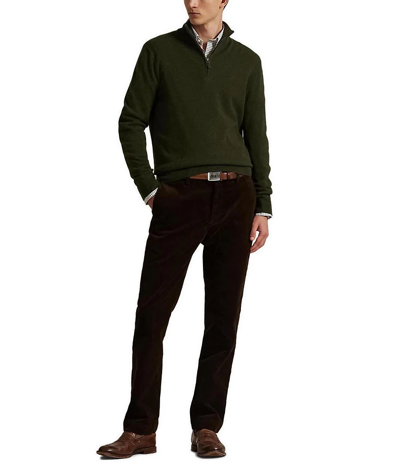 Polo Ralph Lauren Wool Quarter-Zip Sweater
