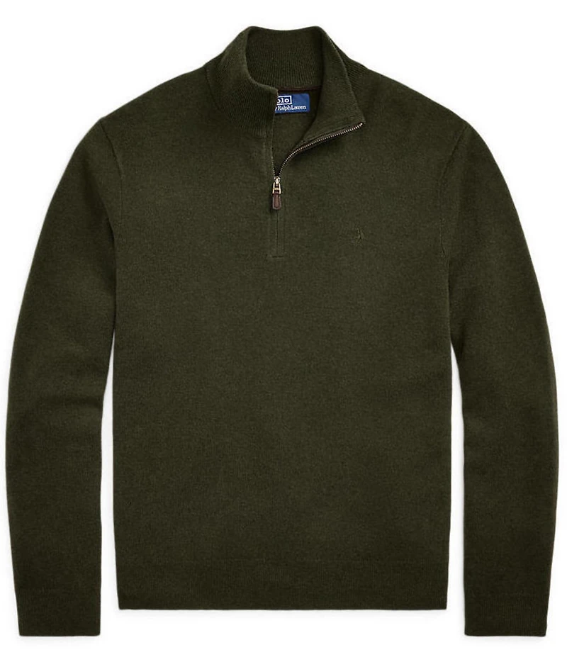 Polo Ralph Lauren Wool Quarter-Zip Sweater