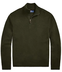 Polo Ralph Lauren Wool Quarter-Zip Sweater