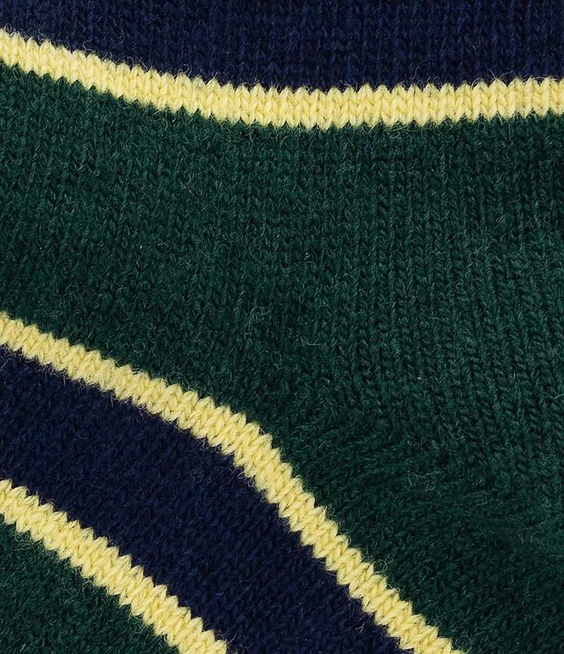 Polo Ralph Lauren Wool Repp Stripe Socks