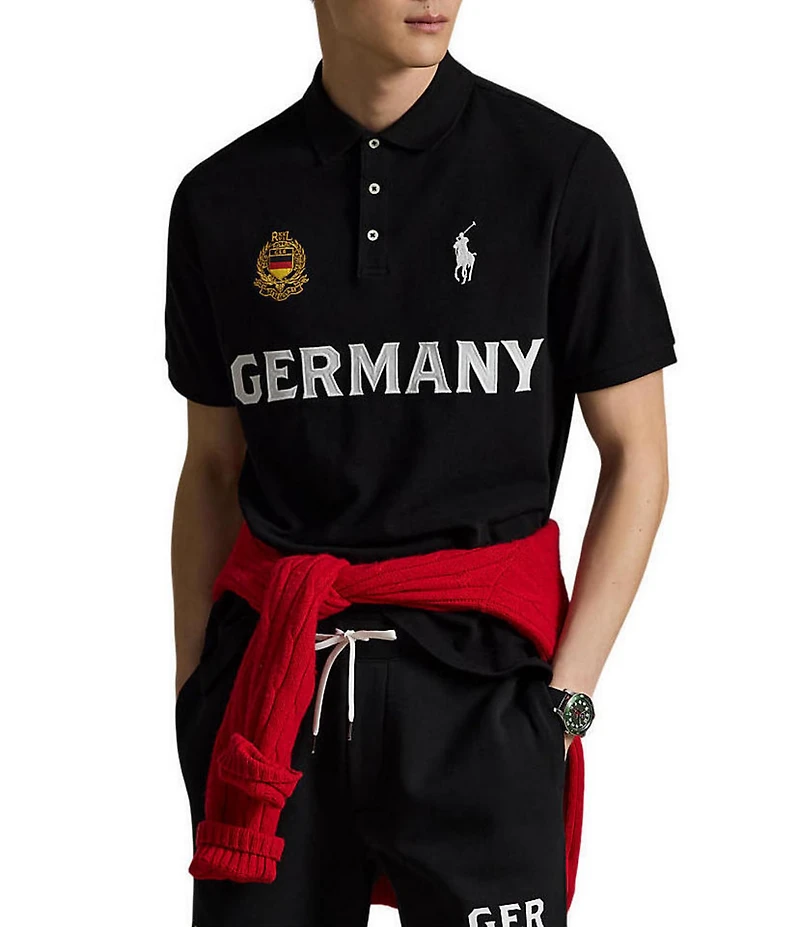 Polo Ralph Lauren World Cup 2026 USA Classic Fit Short Sleeve Polo Shirt
