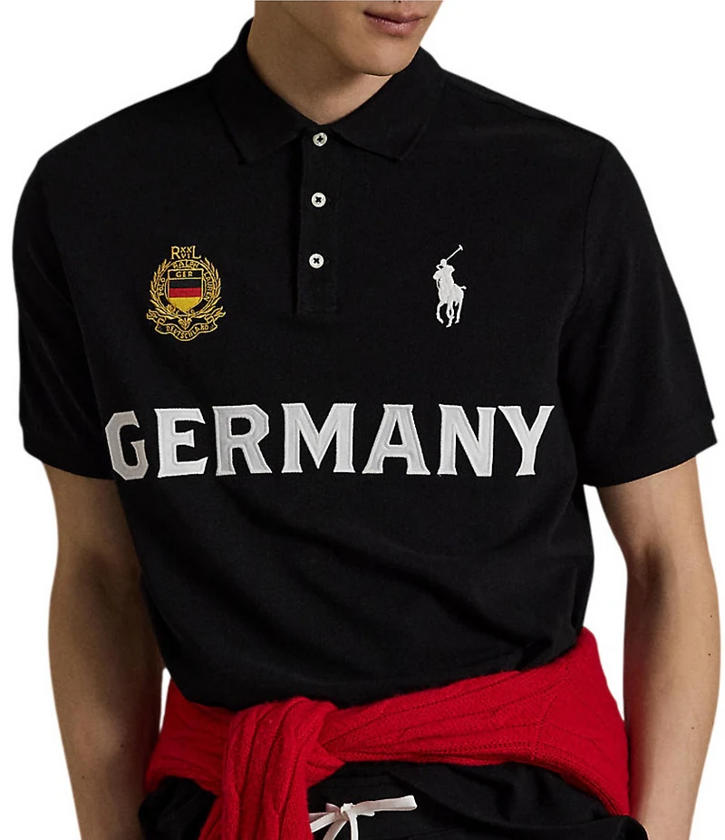 Polo Ralph Lauren World Cup 2026 USA Classic Fit Short Sleeve Polo Shirt