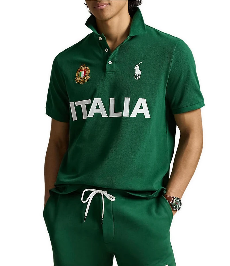 Polo Ralph Lauren World Cup 2026 USA Classic Fit Short Sleeve Polo Shirt