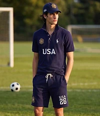 Polo Ralph Lauren Classic Fit Short Sleeve Soccer Team Polo Shirt