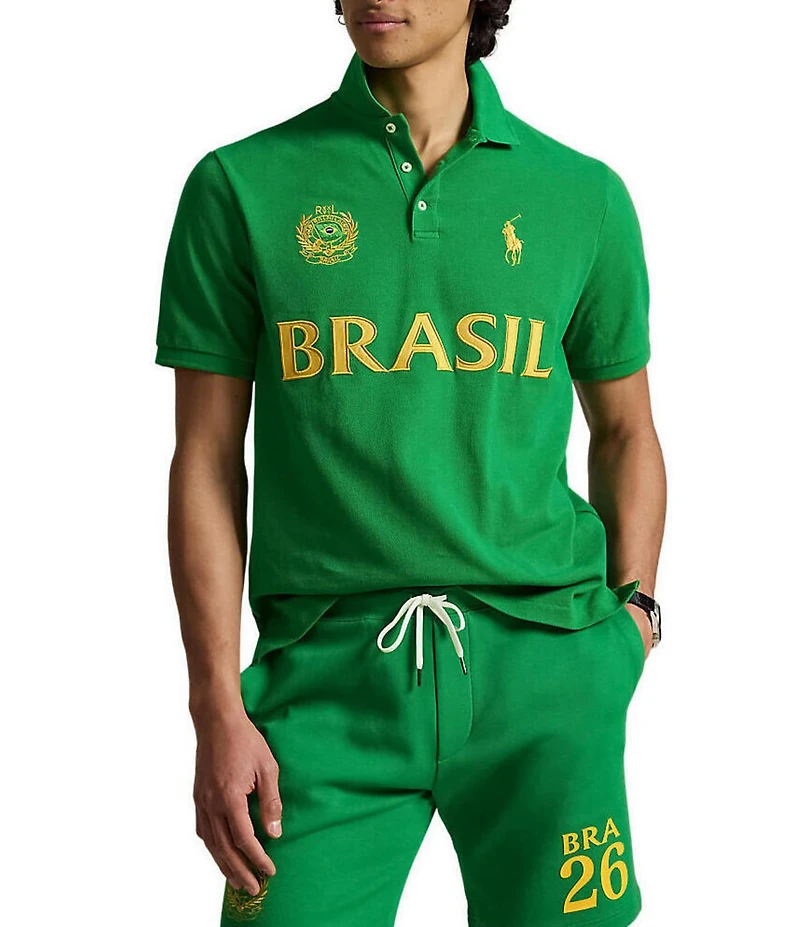 Polo Ralph Lauren World Cup 2026 USA Classic Fit Short Sleeve Polo Shirt
