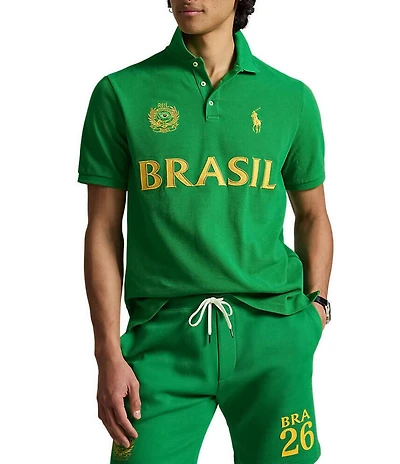 Polo Ralph Lauren World Cup 2026 USA Classic Fit Short Sleeve Polo Shirt