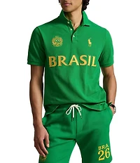 Polo Ralph Lauren World Cup 2026 USA Classic Fit Short Sleeve Polo Shirt