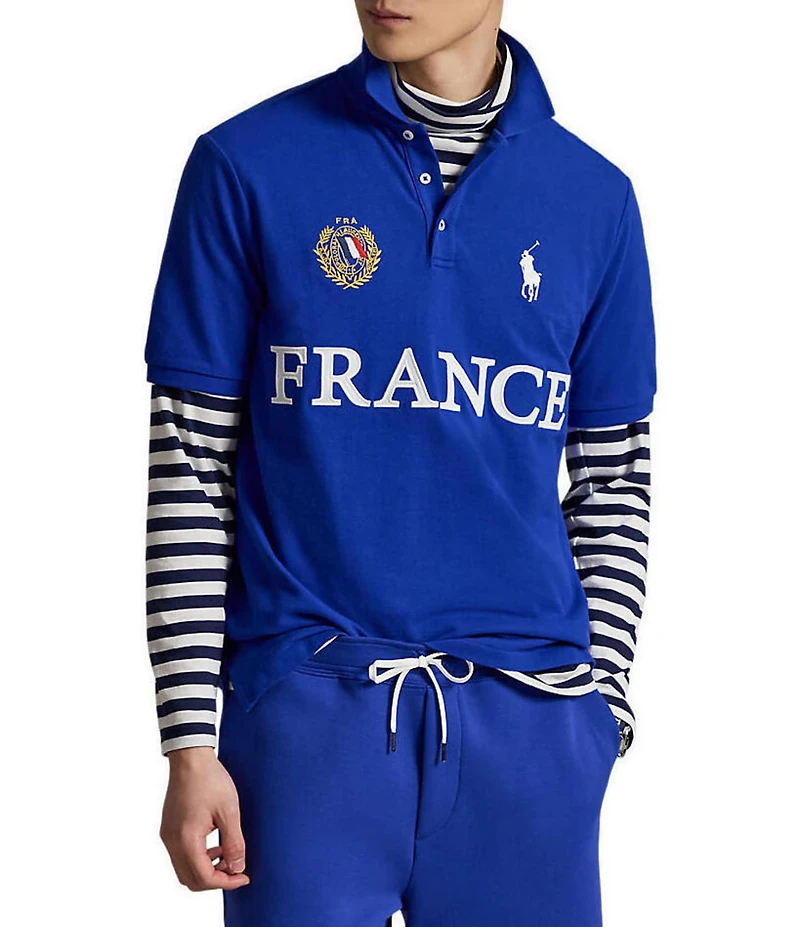 Polo Ralph Lauren World Cup 2026 USA Classic Fit Short Sleeve Polo Shirt