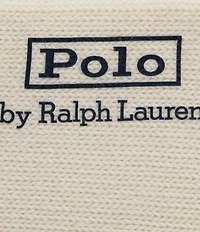 Polo Ralph Lauren Yarn-Dyed American Flag/RL Logo Tall Boot Socks