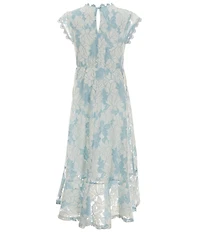 Poppies and Roses Big Girls Lace High-Low Dress