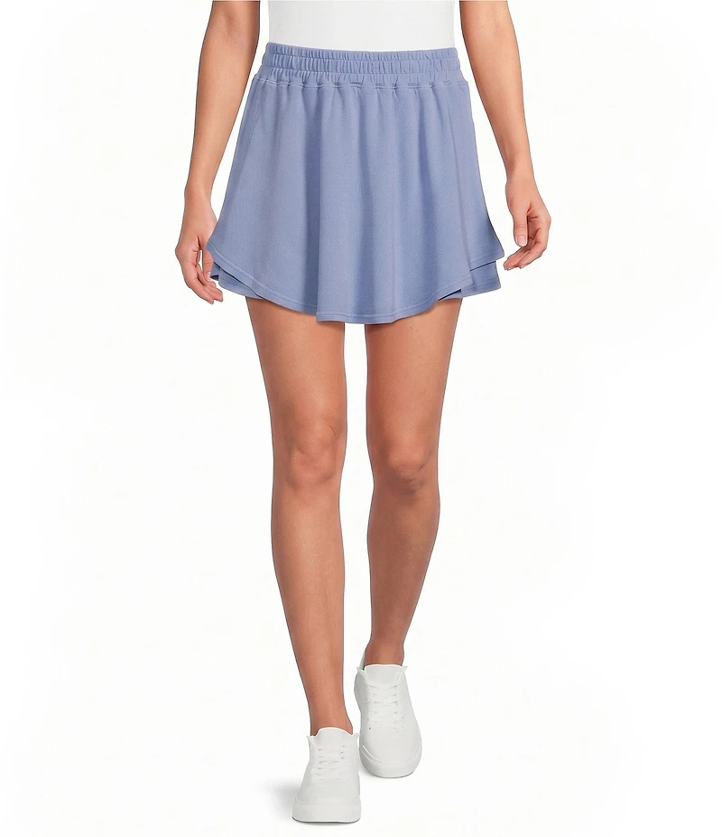Poppy & Pine Pull-On Flowy A-Line Mini Skort