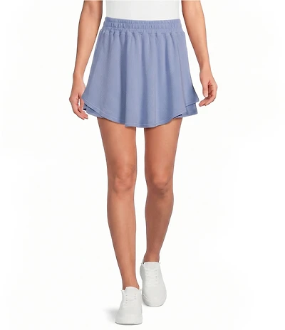 Poppy & Pine Pull-On Flowy A-Line Mini Skort