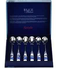 Portmeirion Blue Italian Collection Teaspoons, Set of 6