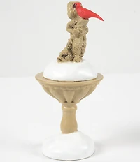 Possible Dreams Cardinal Christmas Fountain Figurine