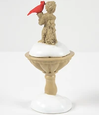 Possible Dreams Cardinal Christmas Fountain Figurine