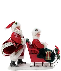 Possible Dreams Department 56 Anniversary Ruby Sleigh Limited Edition Figurine