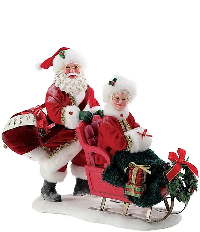 Possible Dreams Department 56 Anniversary Ruby Sleigh Limited Edition Figurine