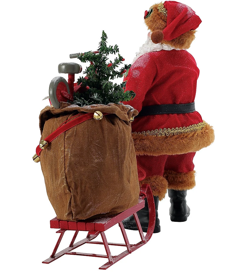 Possible Dreams Christmas Is Coming Santa Sleigh Figurine