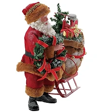 Possible Dreams Christmas Is Coming Santa Sleigh Figurine