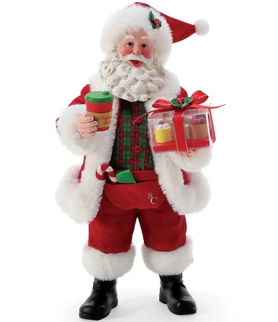 Possible Dreams Coffee Break Santa Figurine