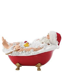 Possible Dreams Comfort and Joy Bubble Bath Santa Figurine