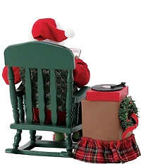 Possible Dreams Department 56 African American Santa Christmas Grooves Figurine Set