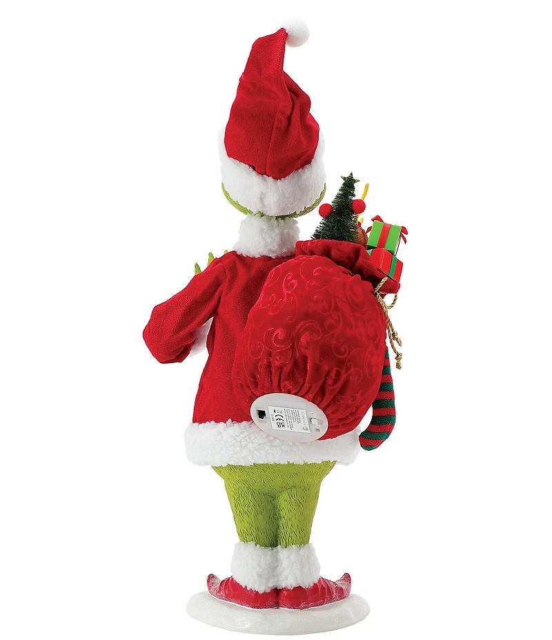 Possible Dreams Department 56 Battery-Operated Large Grinch His Heart Grew Figurine